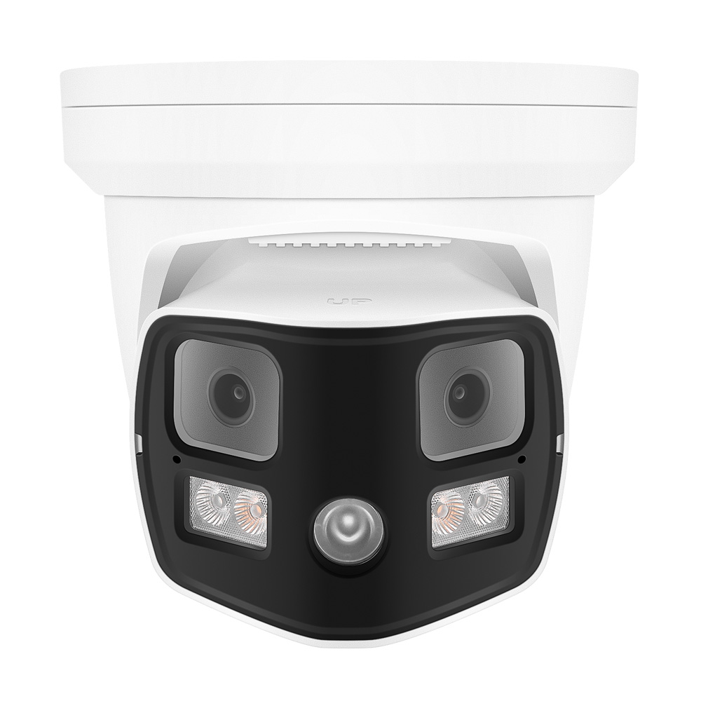 po800dpano防犯カメラの斜めからの外観