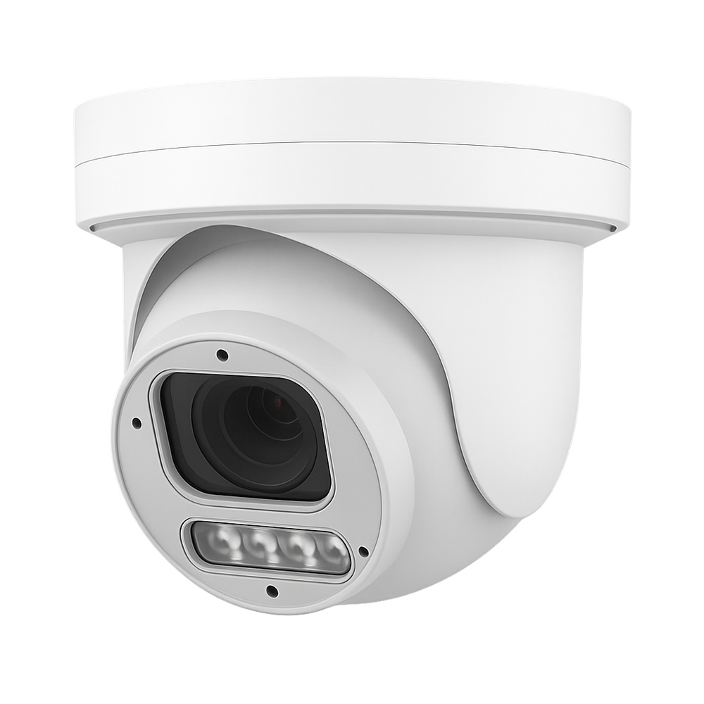 PoE対応 800万画素 双方向音声対応 PTZカメラ PO-800D-PTZ/防犯カメラ