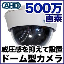 屋内用500万画素ドーム型カメラ ホワイト色 SX-500D