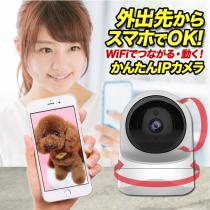 200万画素 無線 Wi-Fi IPパンチルト ネットワークカメラ 暗視 人感 AJ-200PT